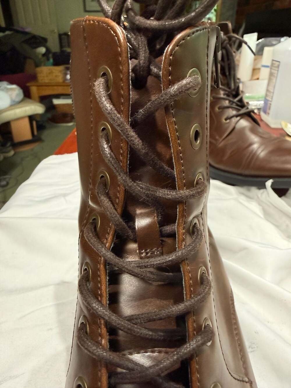 Heritage Workwear Americana Kenneth Cole Reaction Blind Curve Men's Brown Combat